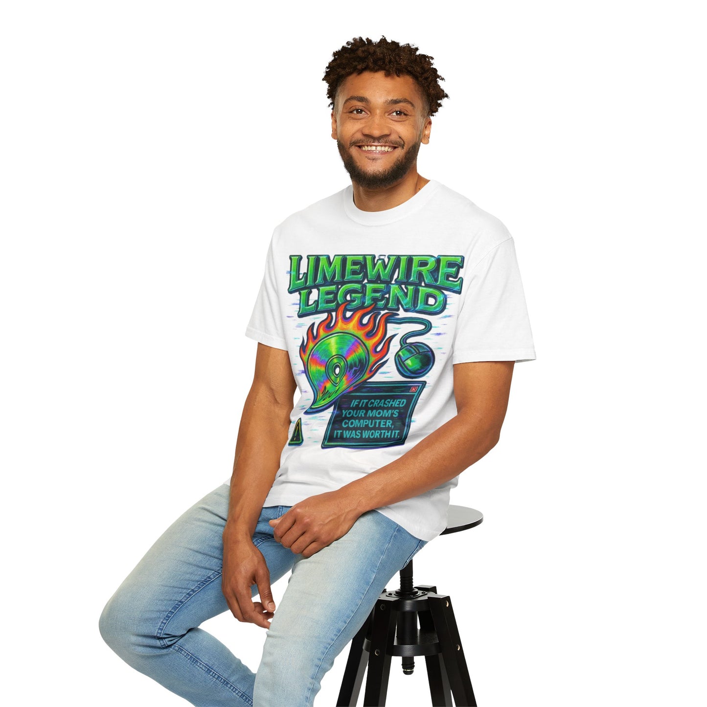 Limewire Legend Unisex T-Shirt - Nostalgic Music Tee for Tech Lovers