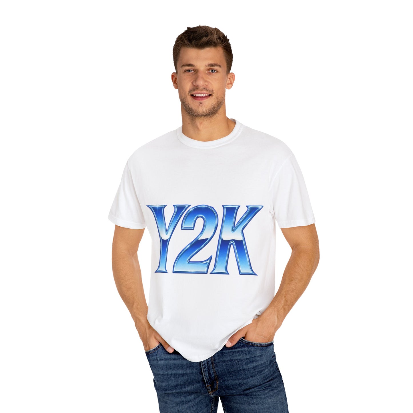 Y2K Unisex Tee – Washed Retro Graphic for the Culture