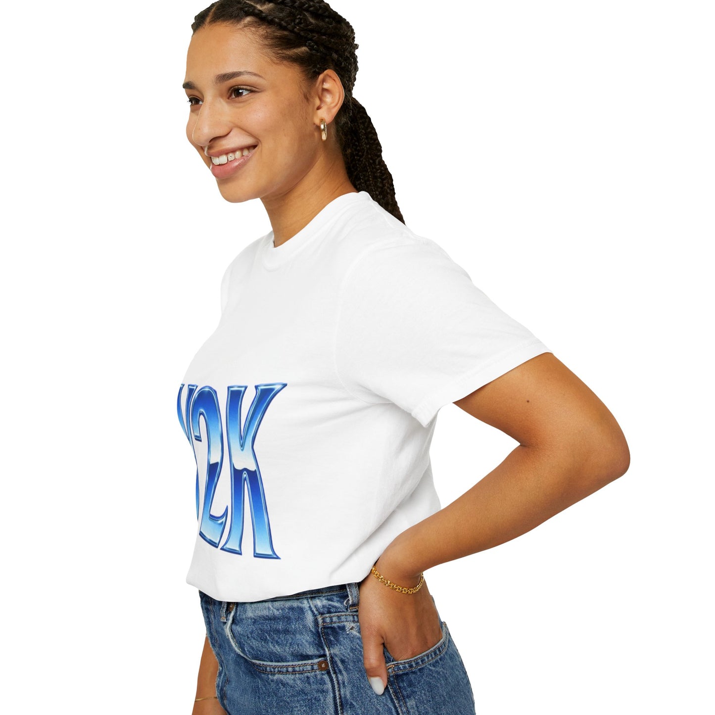 Y2K Unisex Tee – Washed Retro Graphic for the Culture