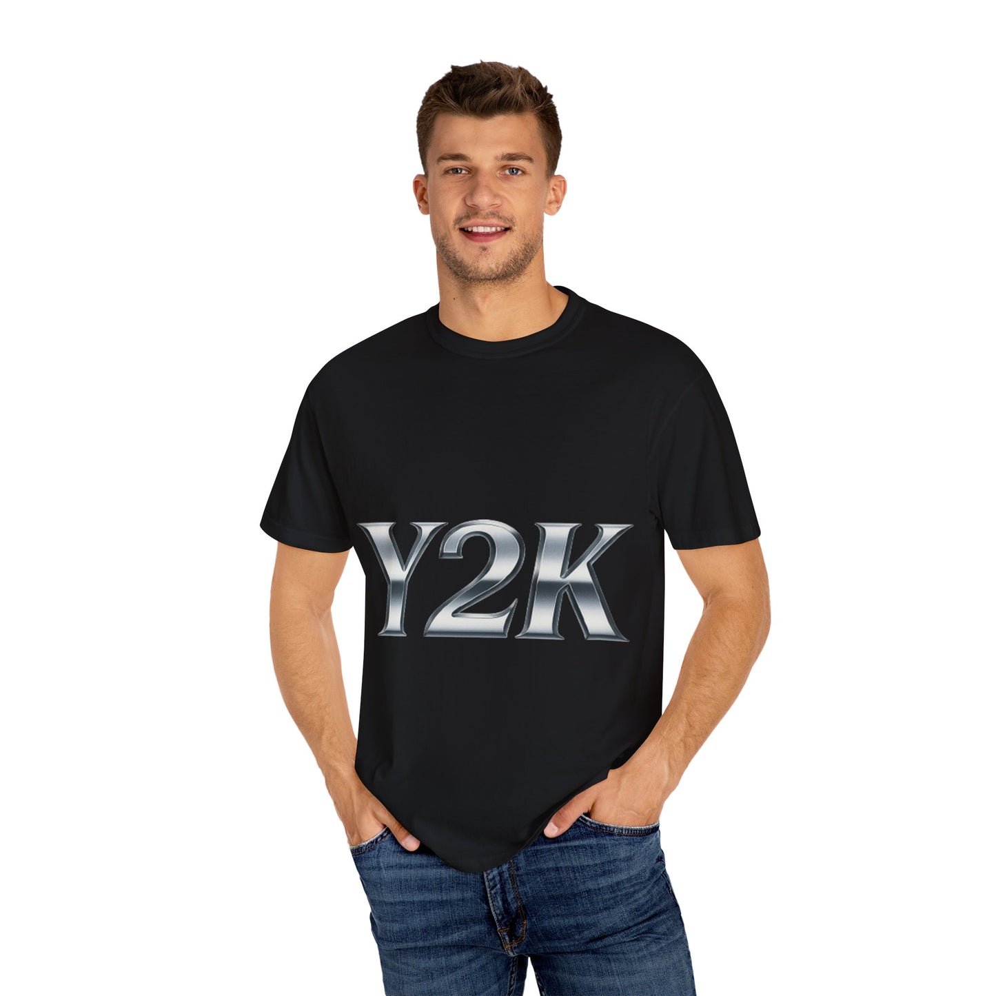 Y2K Unisex T-Shirt – Retro 2000s Vibe (Black Edition)