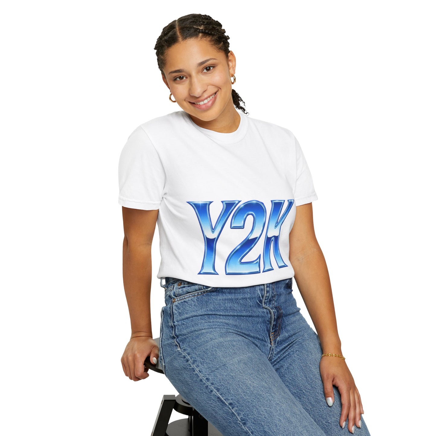 Y2K Unisex Tee – Washed Retro Graphic for the Culture