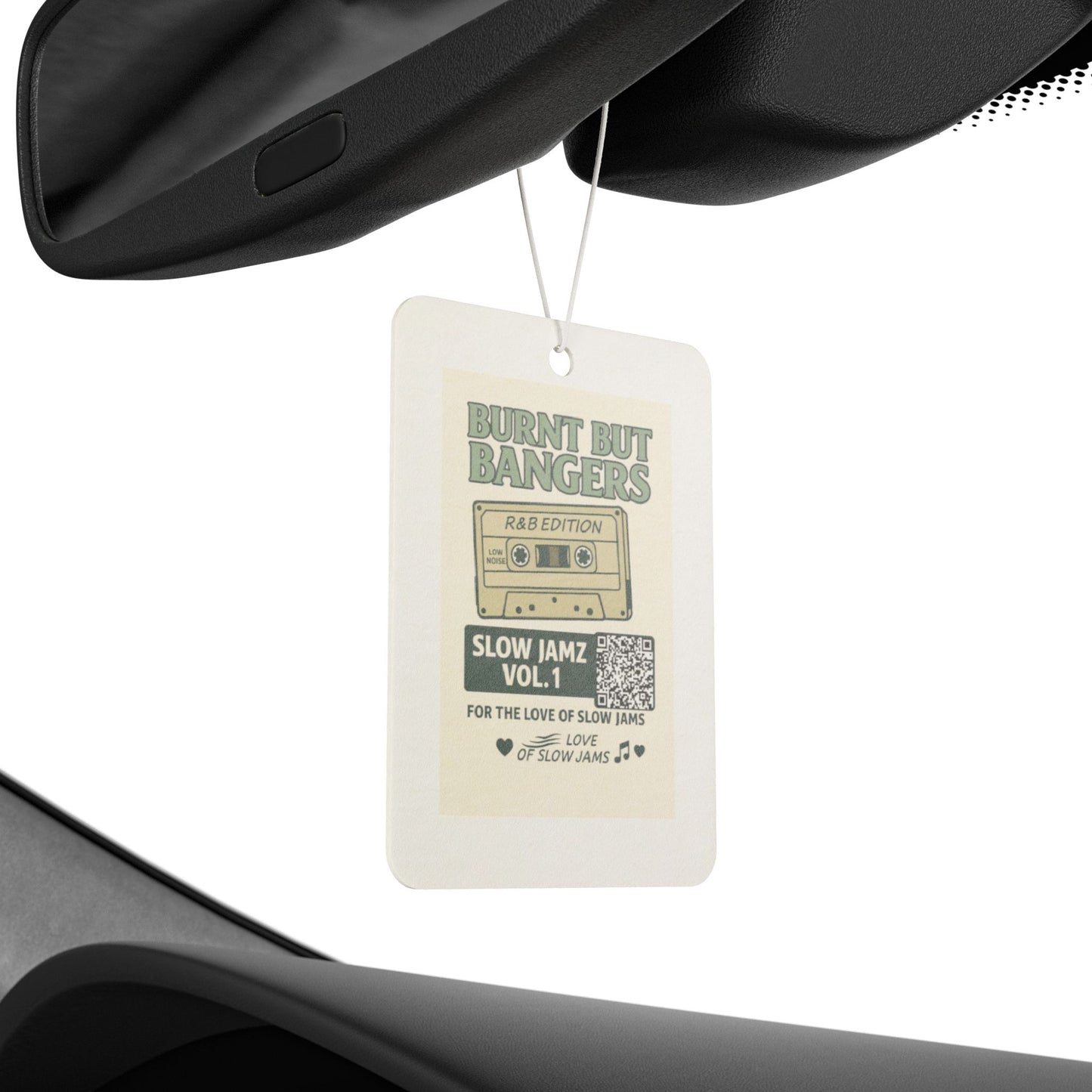 Retro Cassette Car Air Freshener - 'Burnt But Bangers' Slow Jam Edition