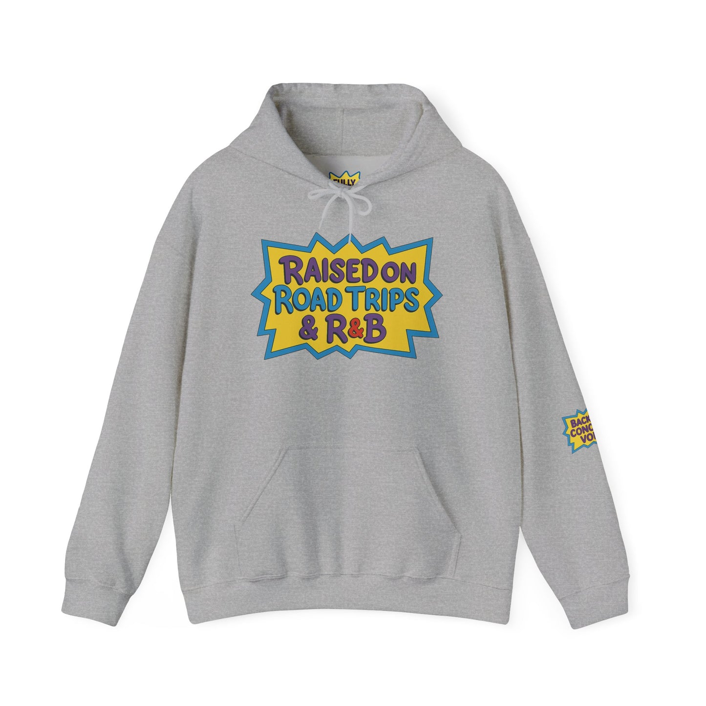 Raised on Road Trips & R&B Hoodie (Backseat Concerts Vol. 1)