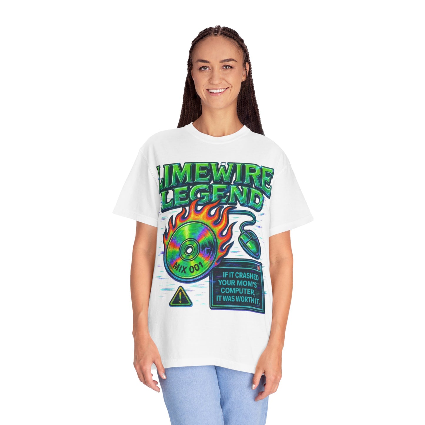 Limewire Legend Unisex T-Shirt - Nostalgic Music Tee for Tech Lovers