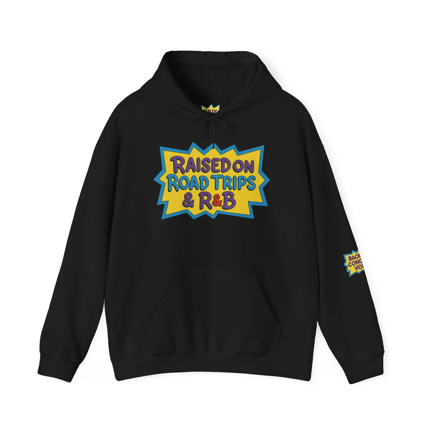 Raised on Road Trips & R&B Hoodie (Backseat Concerts Vol. 1)
