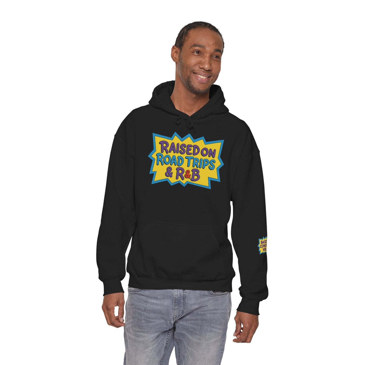 Raised on Road Trips & R&B Hoodie (Backseat Concerts Vol. 1)